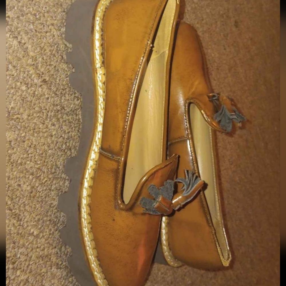 Size 7 platform loafers